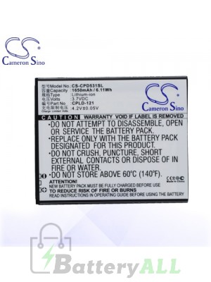 CS Battery for Coolpad CPLD-121 / Coolpad 5311 / 7251 Battery PHO-CPD531SL