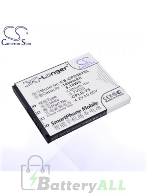 CS Battery for Coolpad CPLD-75 / Coolpad 5870 / 7260 / 7260+ Battery PHO-CPD587SL