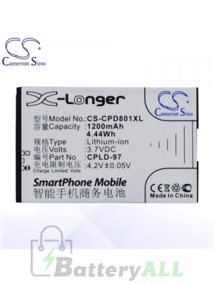 CS Battery for Coolpad CPLD-97 / Coolpad 8010 Battery PHO-CPD801XL