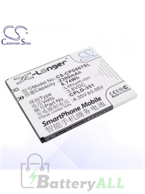 CS Battery for Coolpad CPLD-351 / Coolpad 8675 / F2 Battery PHO-CPD867SL