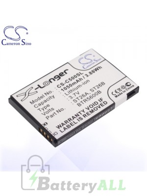 CS Battery for Dopod HTC BTR5600B / ST26A / ST26B / HTC 2100 Battery PHO-C500SL