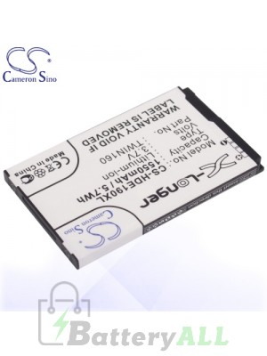 CS Battery for Dopod A6288 / Google G3 / HTC A6262 / HTC A6266 Battery PHO-HDE190XL