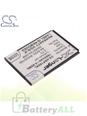 CS Battery for HTC Rhodium 300 / Rhodium W / S511 / S520 / S521 Battery PHO-HDP180XL