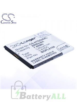 CS Battery for HTC Desire 326G / Desire 526 / Desire 526G+ dual sim Battery PHO-HTD526XL