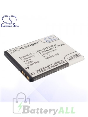 CS Battery for HTC 35H00213-00M / 35H00215-00M / 35H00228-00M Battery PHO-HTE100XL