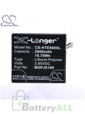 CS Battery for HTC 35H00239-00M / B0PJX100 / BOPJX100 / HTC A53 Battery PHO-HTE900SL