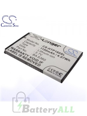 CS Battery for Dopod HTC TOPA160 / Dopod HTC F3188 / HTC CLIC100 Battery PHO-HTP160SL