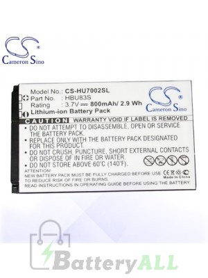 CS Battery for Huawei ETS8121 / ETS8221 / FC5121 / FC512E Battery PHO-HU7002SL