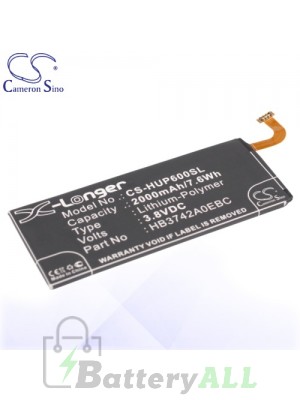 CS Battery for Huawei HB3472A0EBC / HB3742A0E8C / HB3742A0EBC Battery PHO-HUP600SL