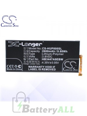 CS Battery for Huawei HB3447A9EBW / Ascend P8 / GRA-CL00 Battery PHO-HUP800SL