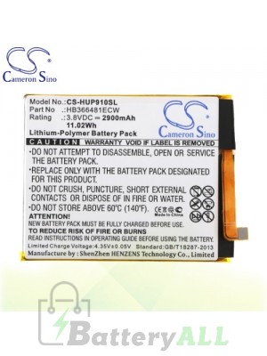 CS Battery for Huawei Venus / VNS-L23 / WAS-L03T / WAS-L22J Battery PHO-HUP910SL