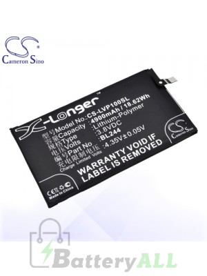 CS Battery for Lenovo BL244 / P1 Turbo / P1c58 / P1c72 / Vibe P1 Battery PHO-LVP100SL