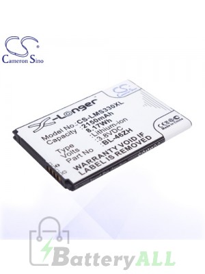 CS Battery for LG BL-46ZH / EAC63079701 / LG AS330 / AS375 / K89 Battery PHO-LMS330XL