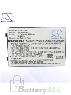 CS Battery for Motorola C359V / C370 / C375 / C380 / C381 / C385 Battery PHO-E380SL