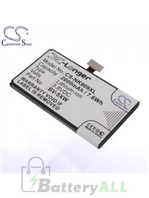 CS Battery for Microsoft Nokia BV-5XW / Lumia 1020 909 Battery PHO-NK909XL