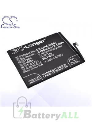 CS Battery for Oppo BLP607 / Oppo A30 Battery PHO-OPA300SL