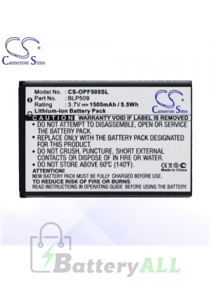 CS Battery for Oppo BLP509 / Oppo F29 Battery PHO-OPF509SL