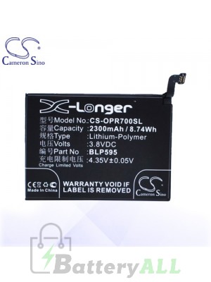 CS Battery for Oppo BLP595 / Oppo R7 / R7C / R7T Battery PHO-OPR700SL