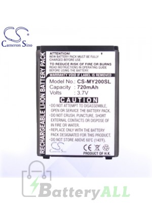 CS Battery for Sagem MY400X / My401V / MY401X / Myx300 / Oxbow / VS4 Battery PHO-MY200SL