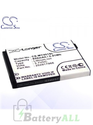 CS Battery for Sagem 252917966 / MY401C / MY-401C / MY401L / MY-401L Battery PHO-MY401SL