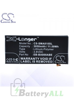 CS Battery for Samsung EB-BA800ABE / Samsung Galaxy A8 Battery PHO-SMA810SL