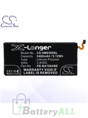CS Battery for Samsung EB-BE500ABA / EB-BE500ABE / Galaxy E5 Battery PHO-SME500SL