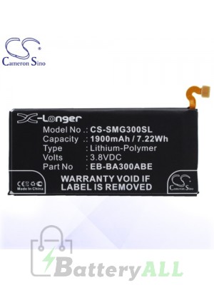 CS Battery for Samsung EB-BA300ABE / GH43-04381A / GH43-04381B Battery PHO-SMG300SL