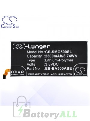 CS Battery for Samsung EB-BA500ABE / GH43-04337A / Galaxy A5 Battery PHO-SMG500SL