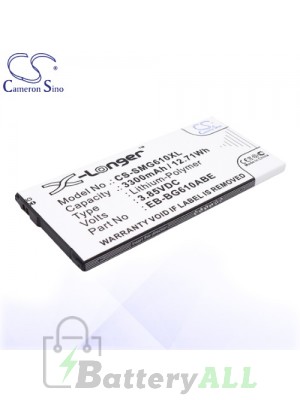 CS Battery for Samsung EB-BG610ABE / Galaxy On7 2016 Duos SM-G6100 Battery PHO-SMG610XL