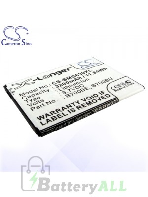 CS Battery for Samsung B700BE / B700BU / B700BC / EB-BT255BBC Battery PHO-SMG630XL