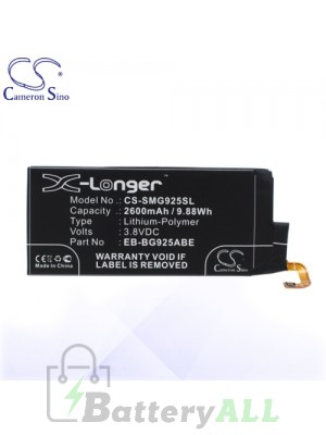 CS Battery for Samsung EB-BG925ABA / EB-BG925ABE / GH43-04420A Battery PHO-SMG925SL