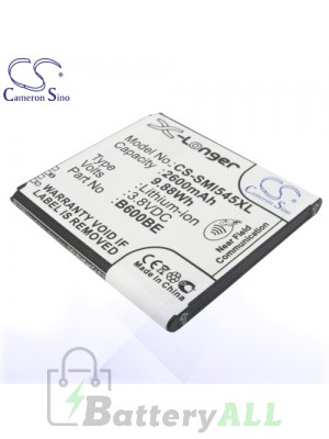 CS Battery for Samsung EB-B600BUB / EB-B600BUBESTA / Altius Battery PHO-SMI545XL