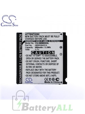 CS Battery for Samsung AB563840CA / AB563840CAB / AB563840CABSTD Battery PHO-SMM800SL
