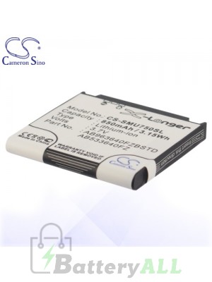 CS Battery for Samsung Alias 2 U750 / SCH-U750 / SGH-U750 Battery PHO-SMU750SL