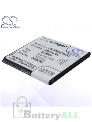 CS Battery for Samsung B600BZ / Samsung Ativ SE / SM-W750V Battery PHO-SMW750XL