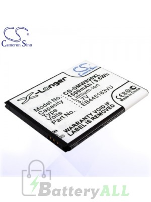 CS Battery for Samsung GT-S7530L / Omnia M / SCH-W999 / SGH-W999 Battery PHO-SMW999XL