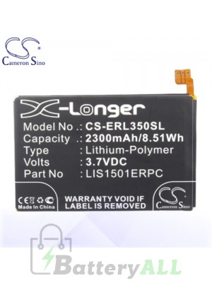 CS Battery for Sony Xperia C6503 / Xperia C6505 / Xperia C6506 Battery PHO-ERL350SL