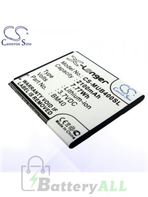 CS Battery for Xiaomi Hongmi 1s / Redmi 1s / Xiaomi M3 / Xiaomi M3A Battery PHO-MUB400SL