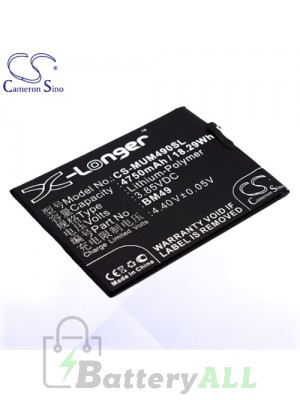 CS Battery for Xiaomi BM49 / 2016001 / 2016002 / 2016007 / Mi Max Battery PHO-MUM490SL