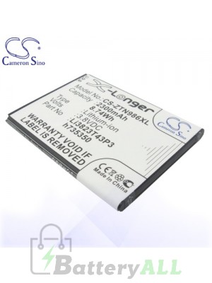 CS Battery for ZTE Li3823T43P3h735350 / ZTE Allstar / Avid Plus Battery PHO-ZTN986XL