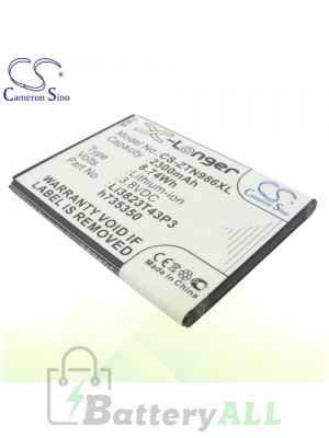 CS Battery for ZTE Z828 / Z828TL / Z832 / Z836BL Battery PHO-ZTN986XL