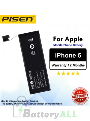 Original Pisen Battery For Apple iPhone 5 Battery