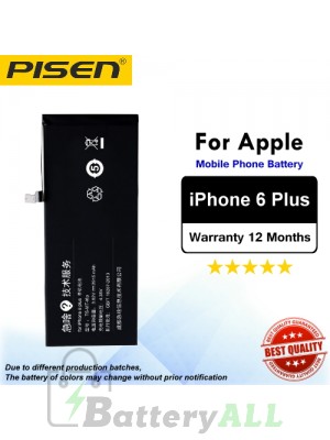 Original Pisen Battery For Apple iPhone 6 Plus Battery