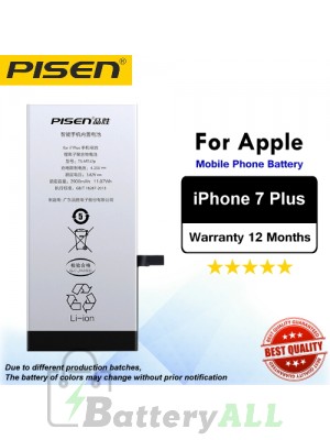 Original Pisen Battery For Apple iPhone 7 Plus Battery