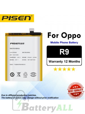 Original Pisen Battery For Oppo R9 Battery