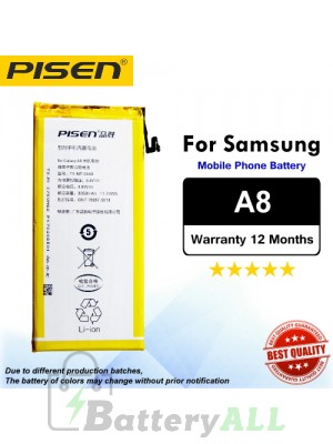 Original Pisen Battery For Samsung Galaxy A8 Battery
