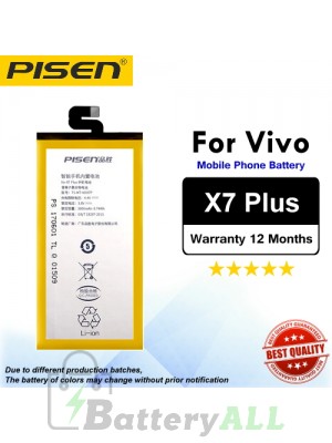 Original Pisen Battery For Vivo X7 Plus Battery