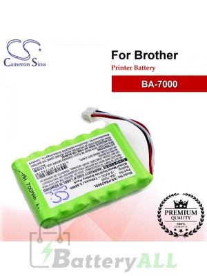 CS-PBA700SL For Brother Printer Battery Model BA-7000