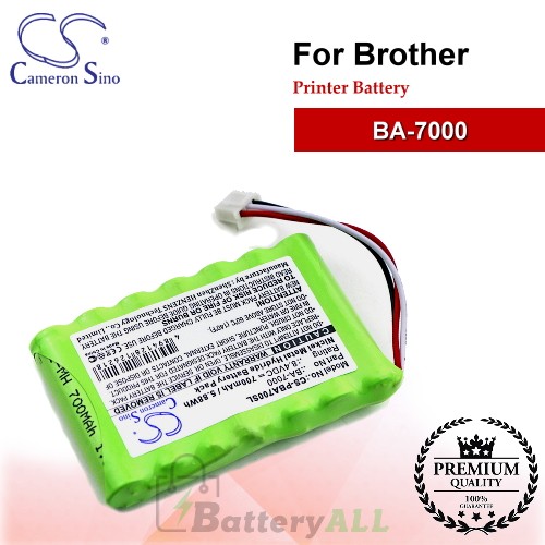 CS-PBA700SL For Brother Printer Battery Model BA-7000