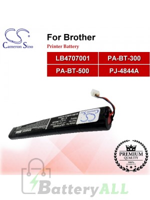 CS-PT5526SL For Brother Printer Battery Model LB4707001 / PA-BT-300 / PA-BT-500 / PJ-4844A